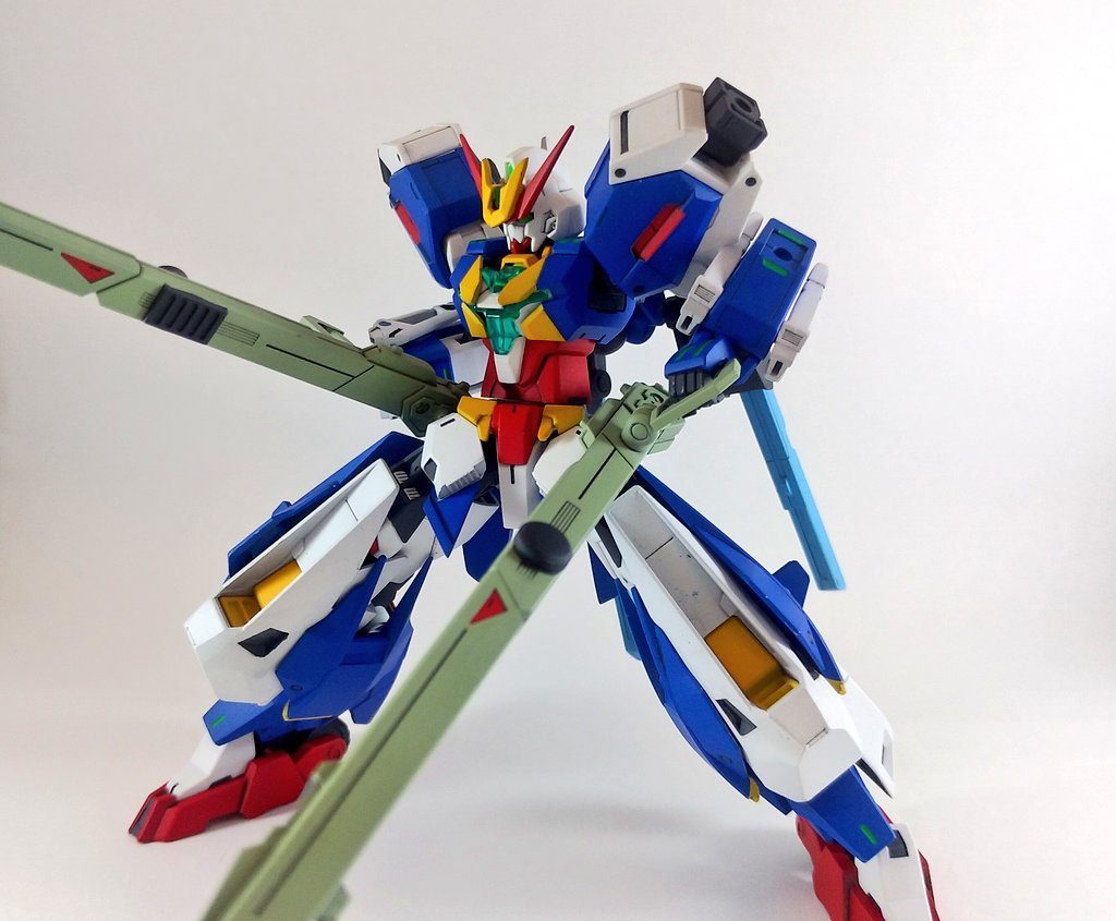 高エネルギー超射程ビーム砲 ×2
フリーダムの用にサイドスカートにしてみました!かなり大変でした…