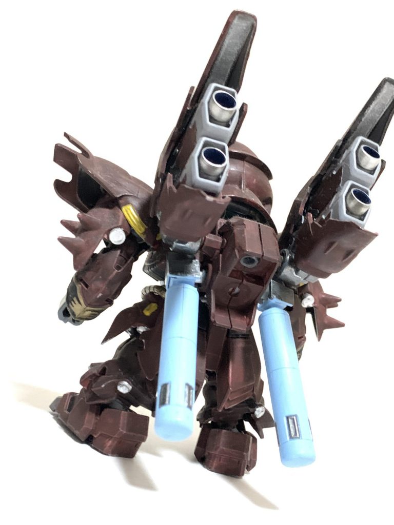 バーニアには輪切りにしたアルミパイプをぶち込んでます。