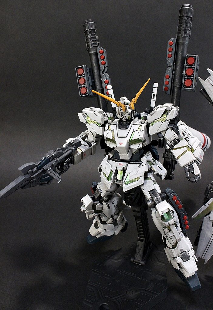 HGフルアーマーユニコーンガンダムウェザリング–3枚目/制作者：matever1.5 まてや