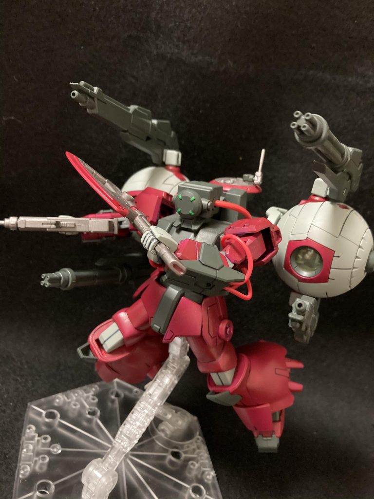 「我が魂はHI-ZACKと共にありｨｨｨｲｲ！！」
ビルドシリーズで大乱戦の中で主人公機に切り込み，3分も経たぬうちにグェーとやられる．そんなポジションでありたい私とハイザックを今後ともお見守り下さい…では制作過程をばヾ(:3ヾ∠)_