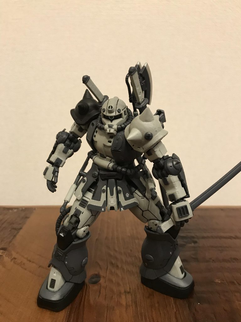 筆塗りなので塗り切れてない箇所や色むらなどがありますが、前回よりは少し改善されたのではないでしょうかw