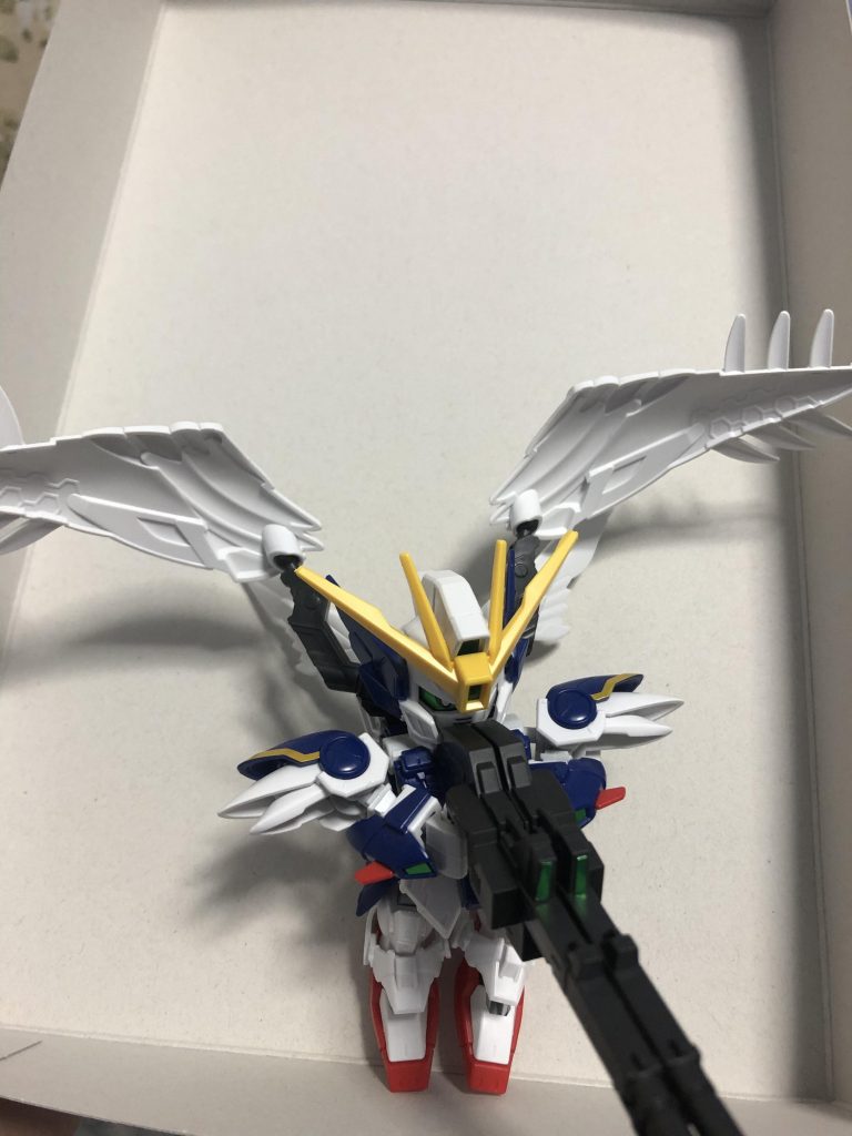 SD ウイングガンダムゼロEW–2枚目/制作者：Toika