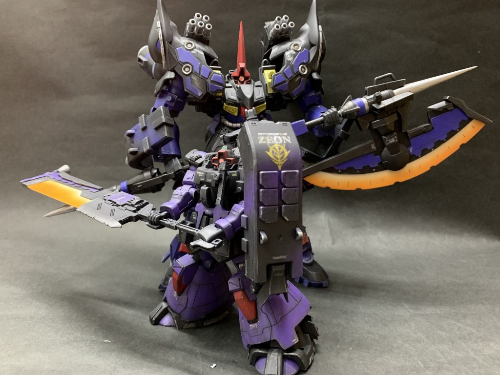 ドムグロウスバイルとツーショット!
もう一機つくろうかな。