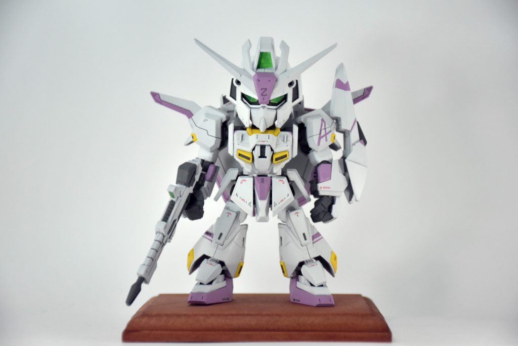 Zガンダム(3号機カラー)フロントビュー