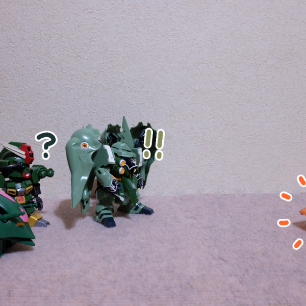 「野良スシだ」