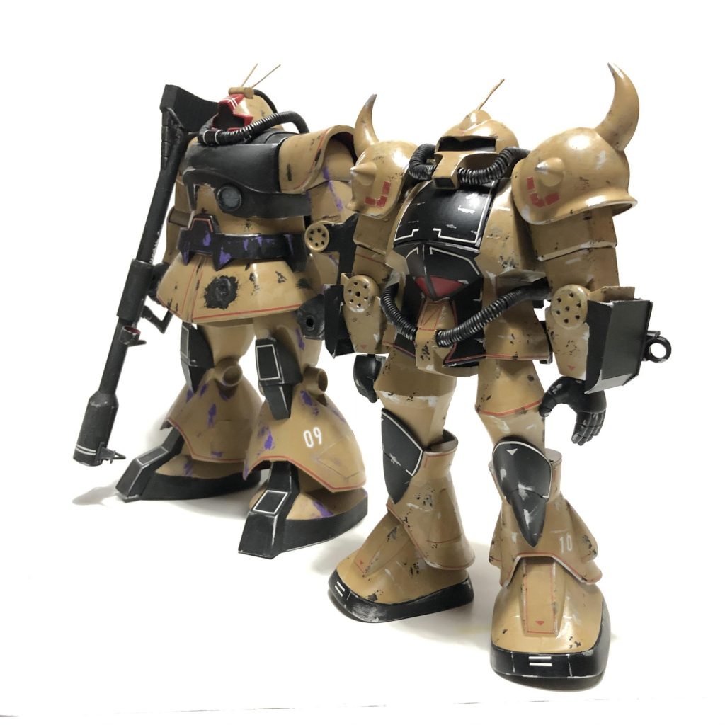 旧キット1/100｢グフ｣–9枚目/制作者：GORO55