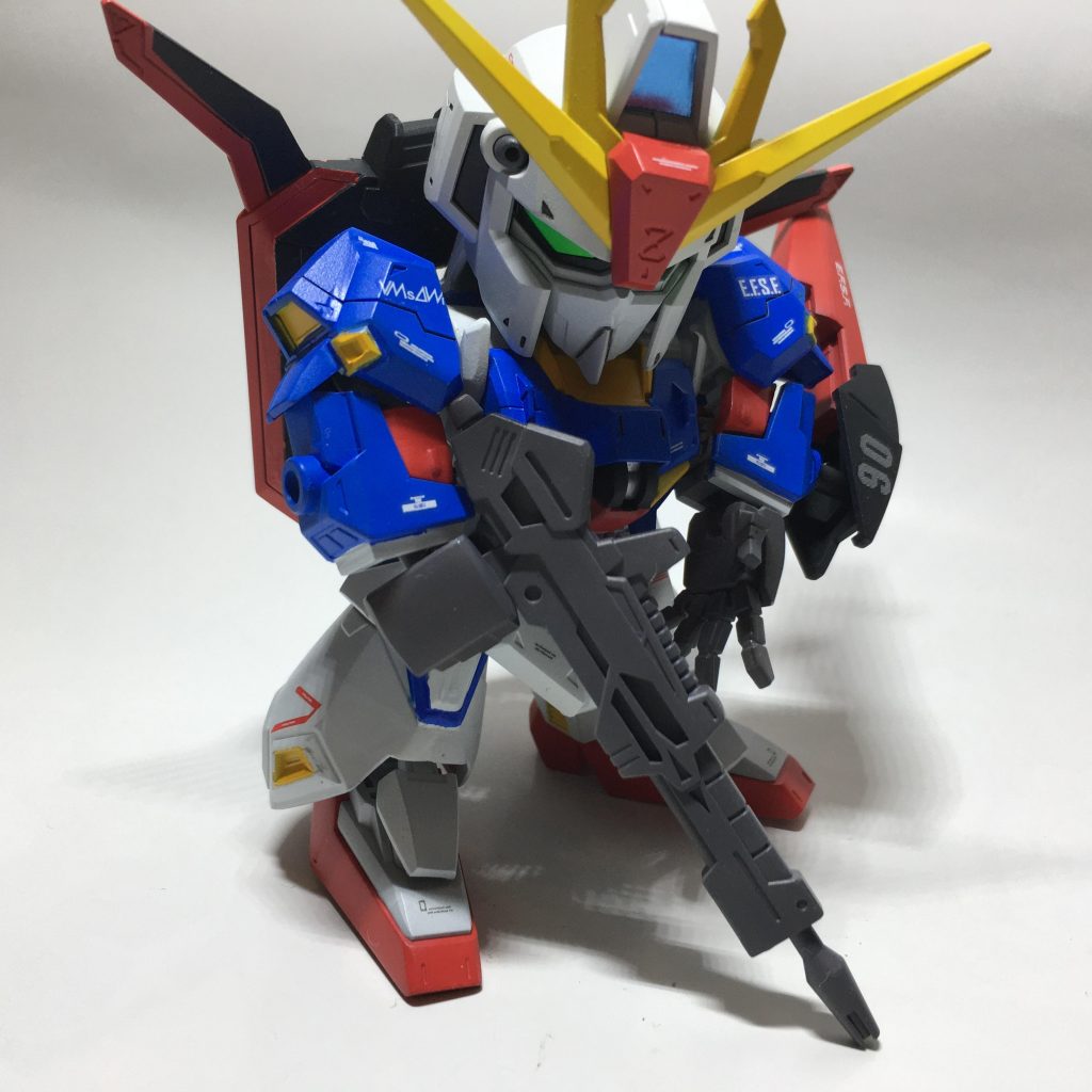 斜に構えましたが、バランスが…
かなり前傾に(・ω・`)ヤレヤレ