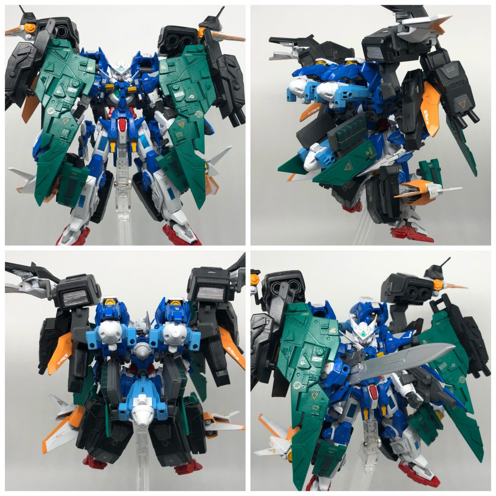 バックやアクションの画像です( ´ ꒳ ` )ノ
まぁアレですねFAZZみたいなちょと不格好さが否めないてんこ盛りクライマックスフォームみたいですね(笑)( ̄▽ ̄;)