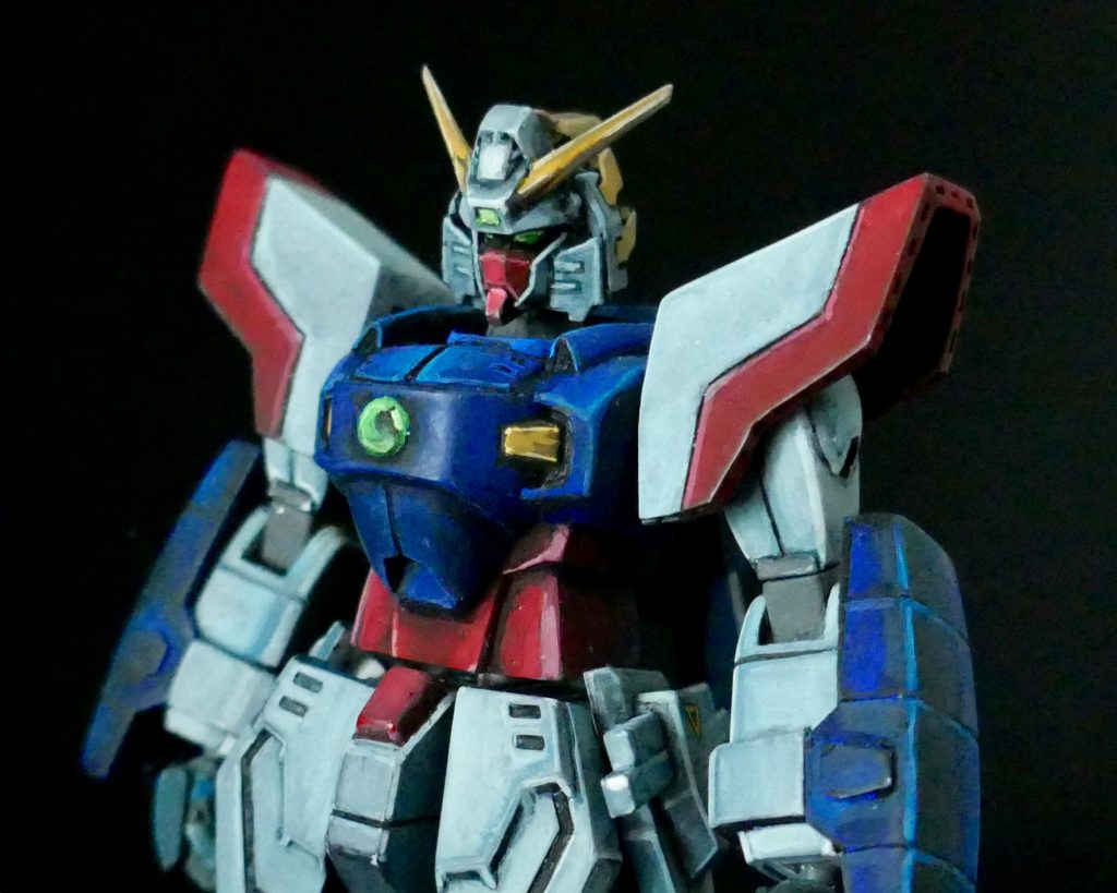 1/144シャイニングガンダム 旧キット–7枚目/制作者:ペーパーナイフ