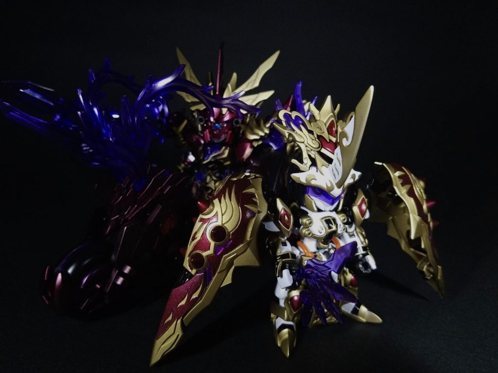 前回の呂布シナンジュといっしょに。
暗めの写真が個人的な好みなので見にくくてすみません(　˙-˙　)