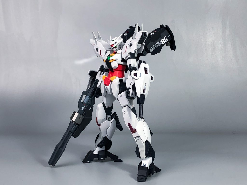 こちらが通常装備です。純正ビームガトリングガンも悪くは無いですよね。