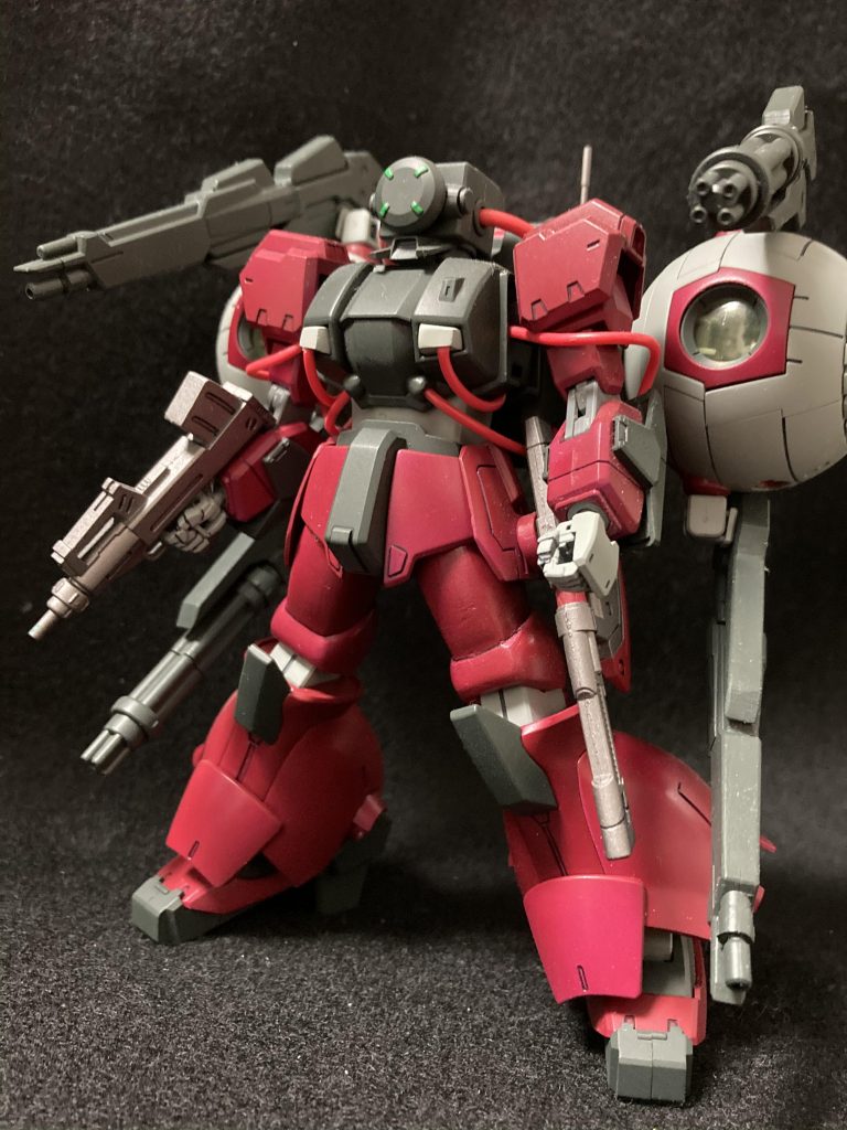 ハイザックに栄えある連邦サイコミュ試験機ことジム・ジャグラーの機能を付与したガンプラ．