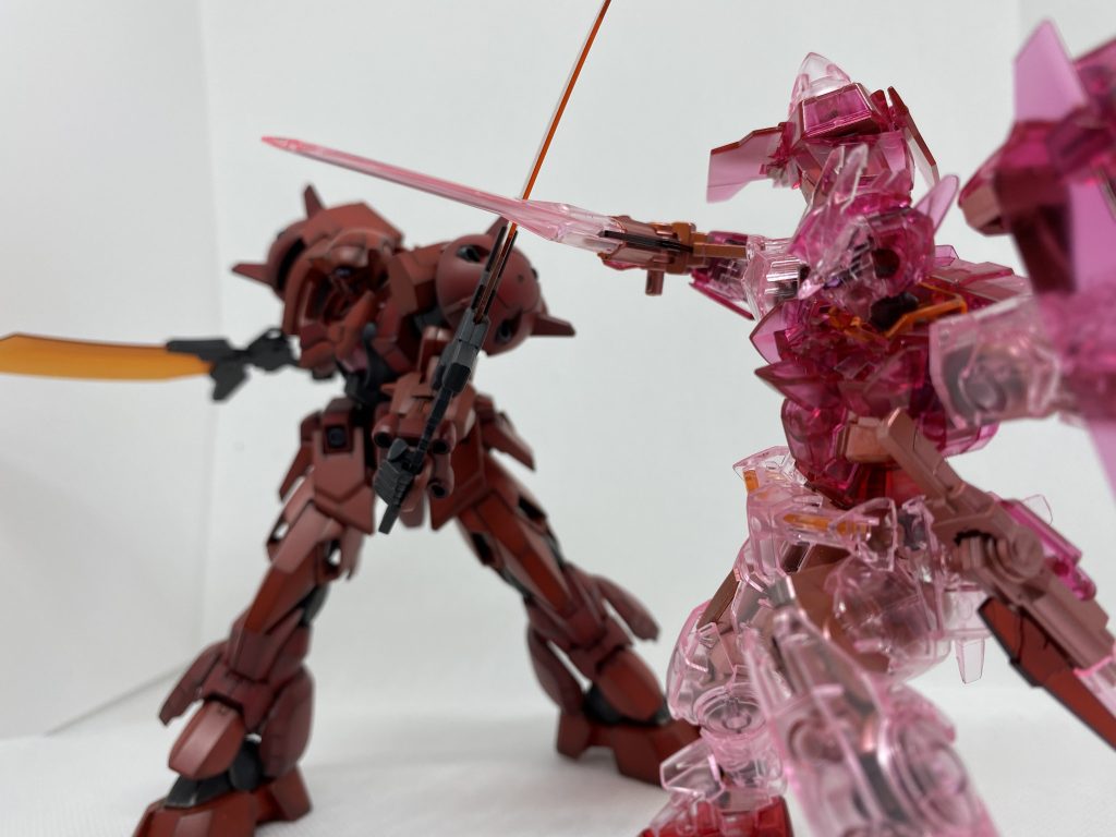 ガンダムダブルオーダイバー（トランザムクリアバージョン）–3枚目/制作者：はくたく