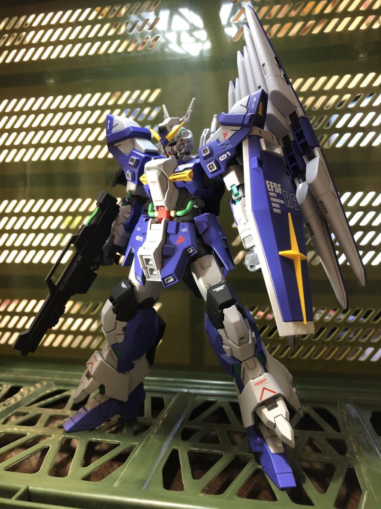 リックディジェ改のマネしてシールドを装備✨