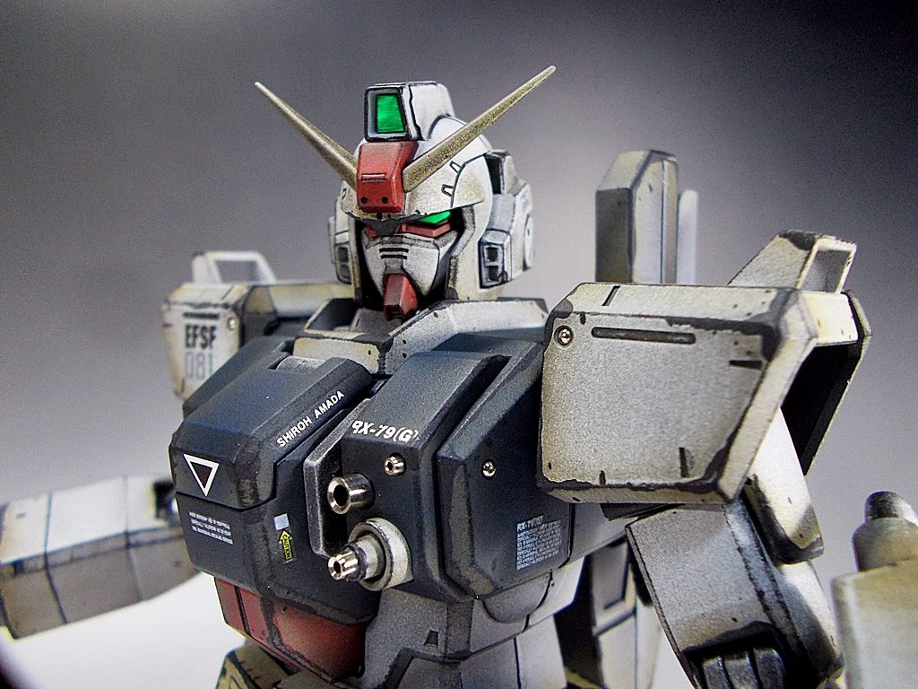 MS08小隊陸戦ガンダムウェザリング–2枚目/制作者：matever1.5 まてや