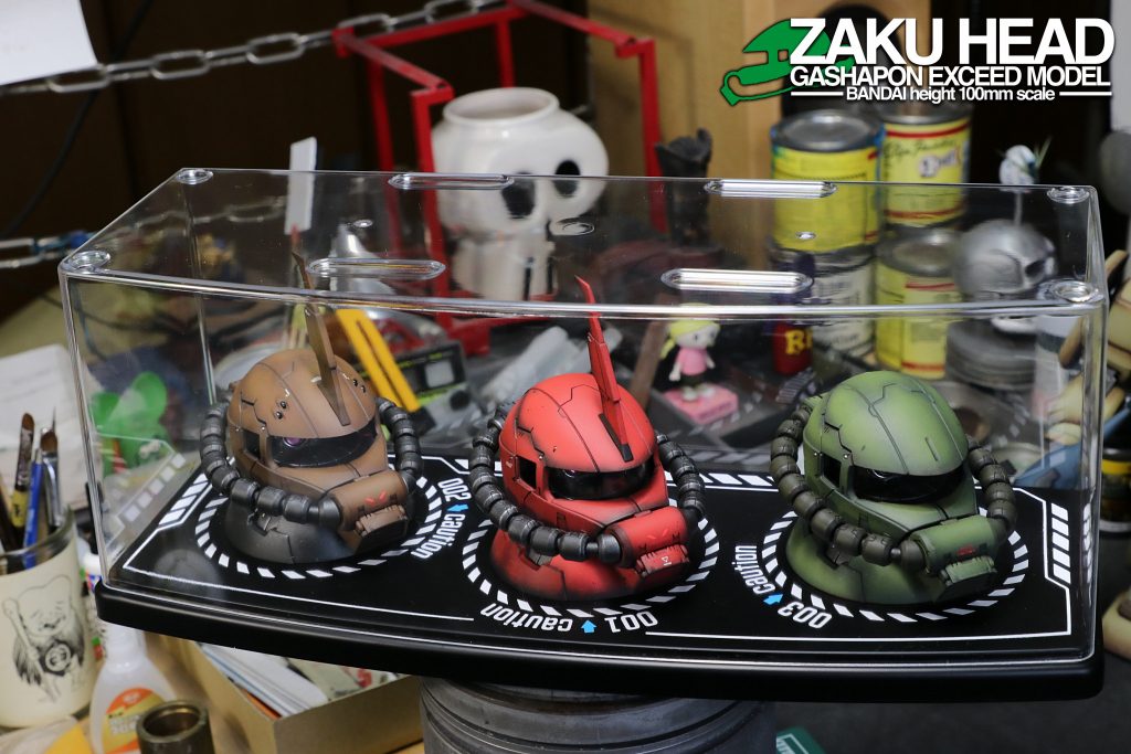 ザクヘッド ディスプレイケース–4枚目/制作者：@an_chan_009