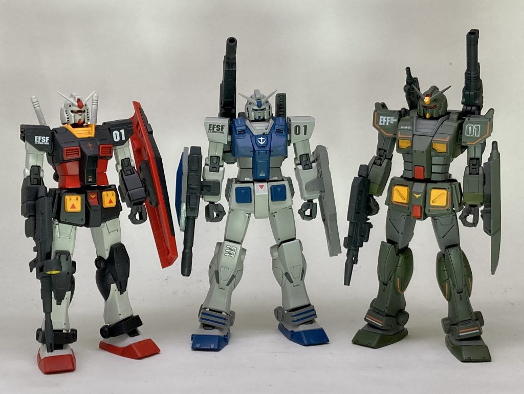 もーしばらくはRX-78系は作りたくないっすねーw
ガンキャノンかザク作りたい。