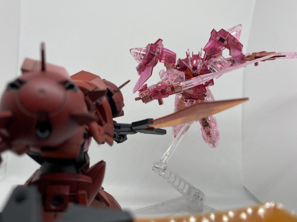 ガンダムダブルオーダイバー（トランザムクリアバージョン）–4枚目/制作者：はくたく