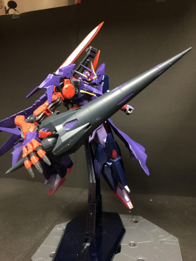 ハイパーデストランス改

威力強化に加え、振り回し安さを考慮し従来より軽量化された武装