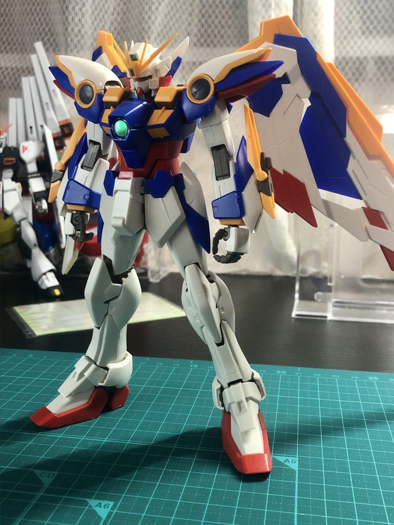 MG ウイングガンダム  ver.ka 素組み–2枚目/制作者：JAM