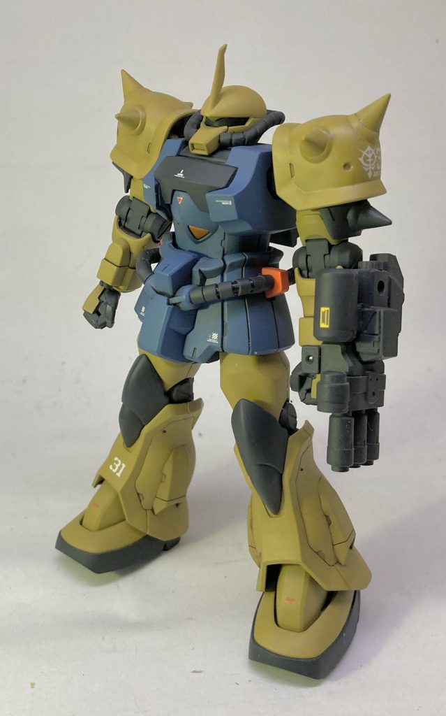 盾、剣無しも。
パーソナルナンバーが31ですがラル専用ではないです。
何気に三連機関砲もパワーアップさせてます。