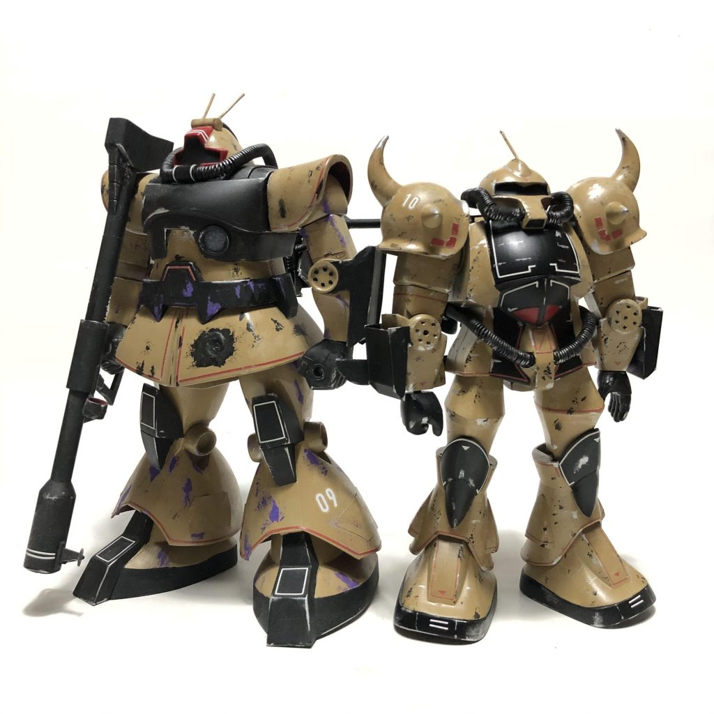 旧キット1/100｢グフ｣–8枚目/制作者：GORO55