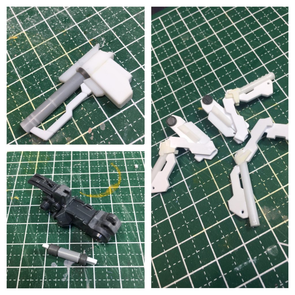 所々にやった新造パーツです