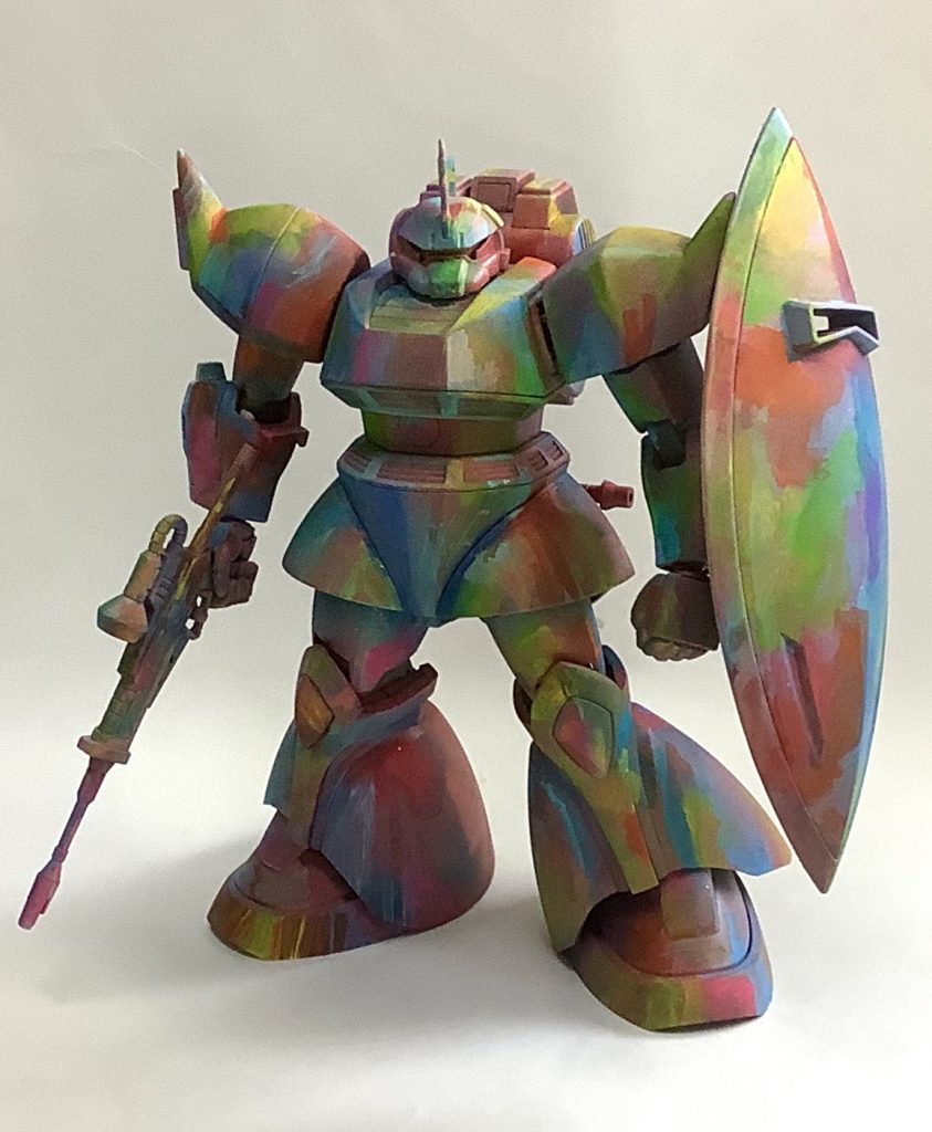 レインボー下地塗装