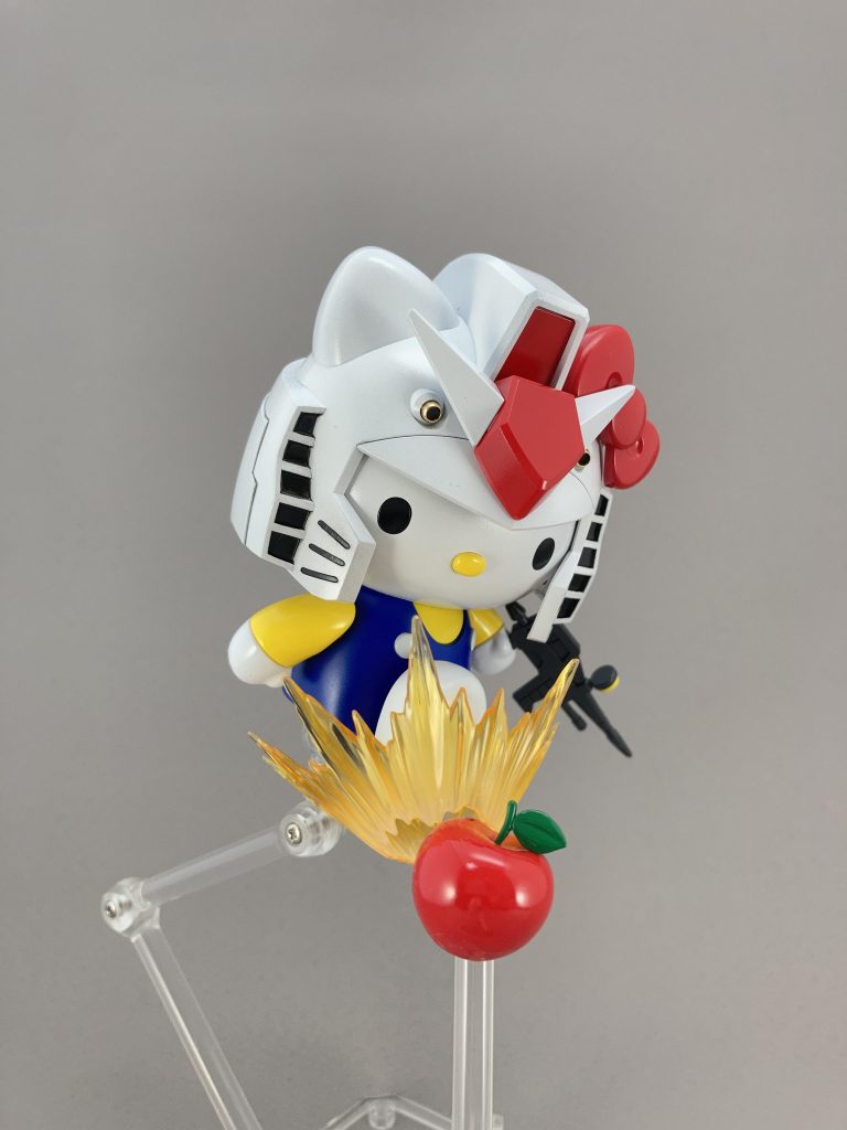 キック!
足が動くのでこんなポーズもできますね。