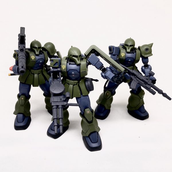 ポンコツ旧ザク小隊