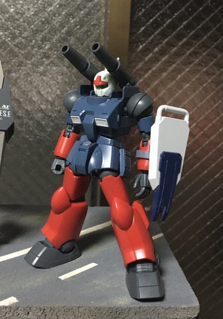 最初のスタートがこちら。
今回はオリジンガンキャノンと普通のガンキャノンをベースに作成しています( ˙꒳˙ )