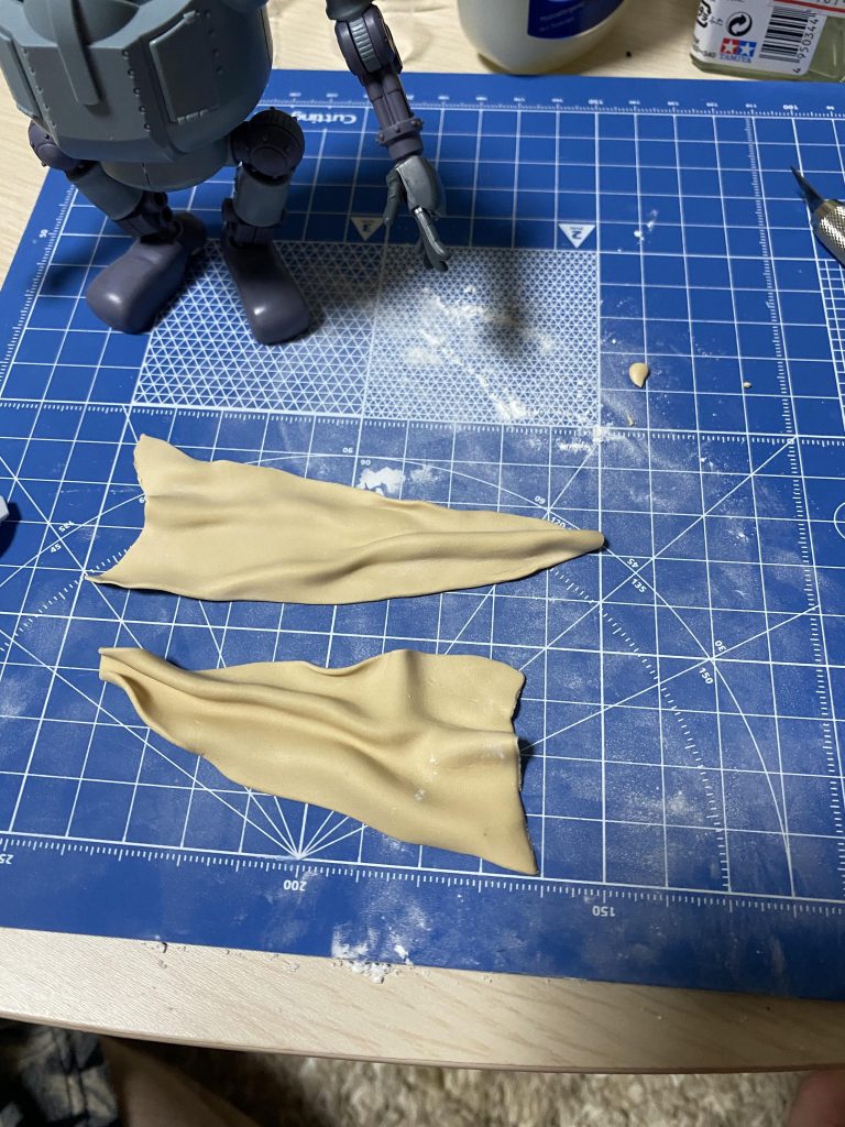 マフラーを自作しました。
二回くらいやり直してます。