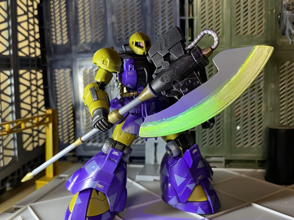 ジャイアントヒートホークもなかなか似合います