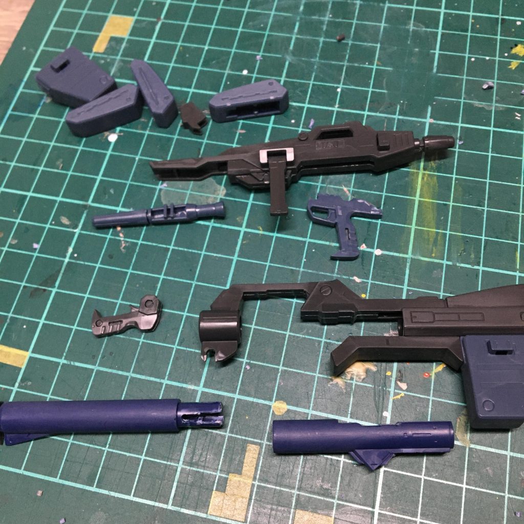 武器の後ハメ加工