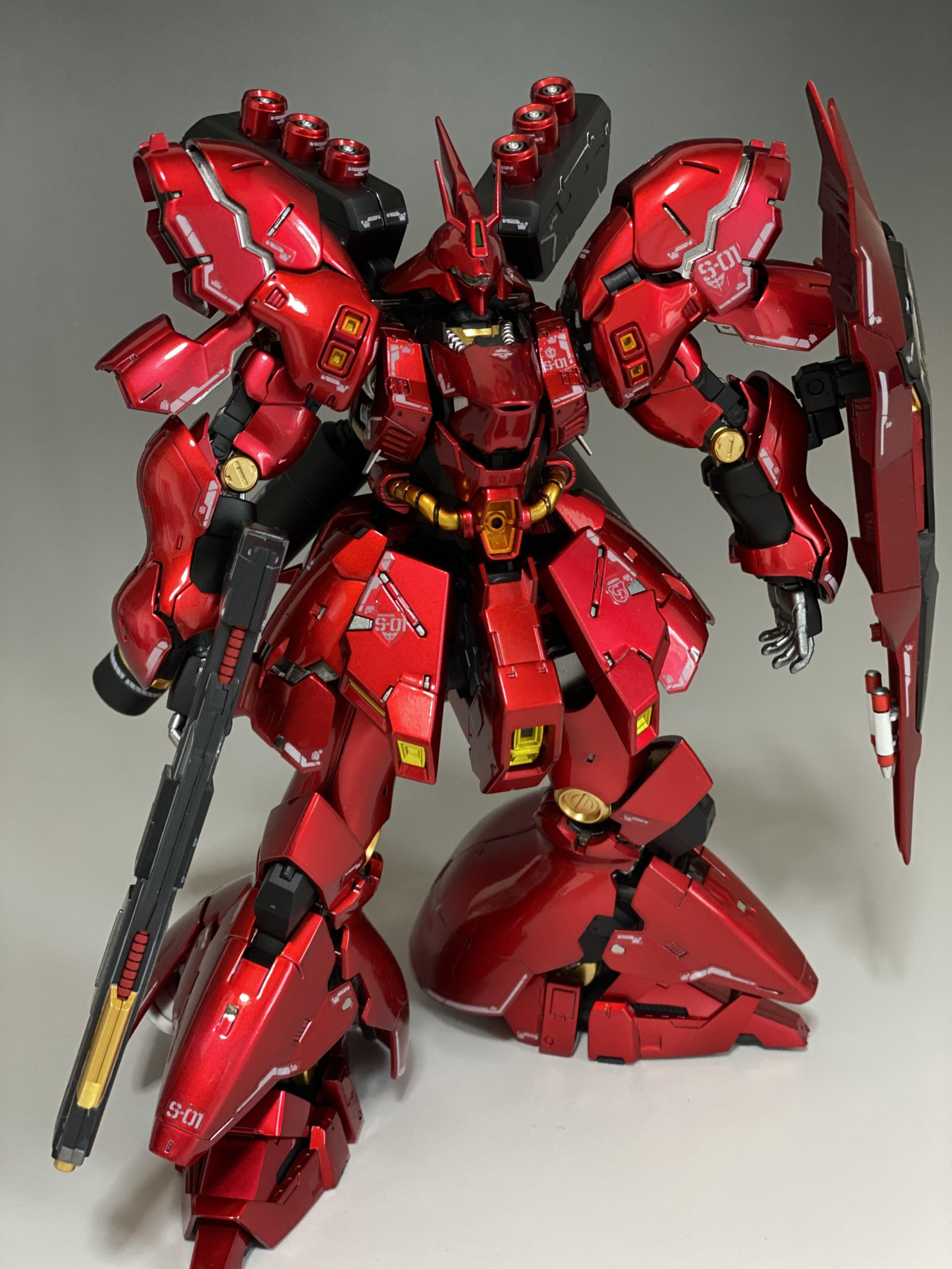 RG 1/144 サザビー 完成品 塗装品 - プラモデル