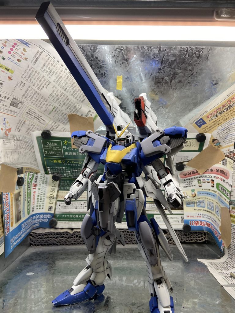 完成前の仮組み