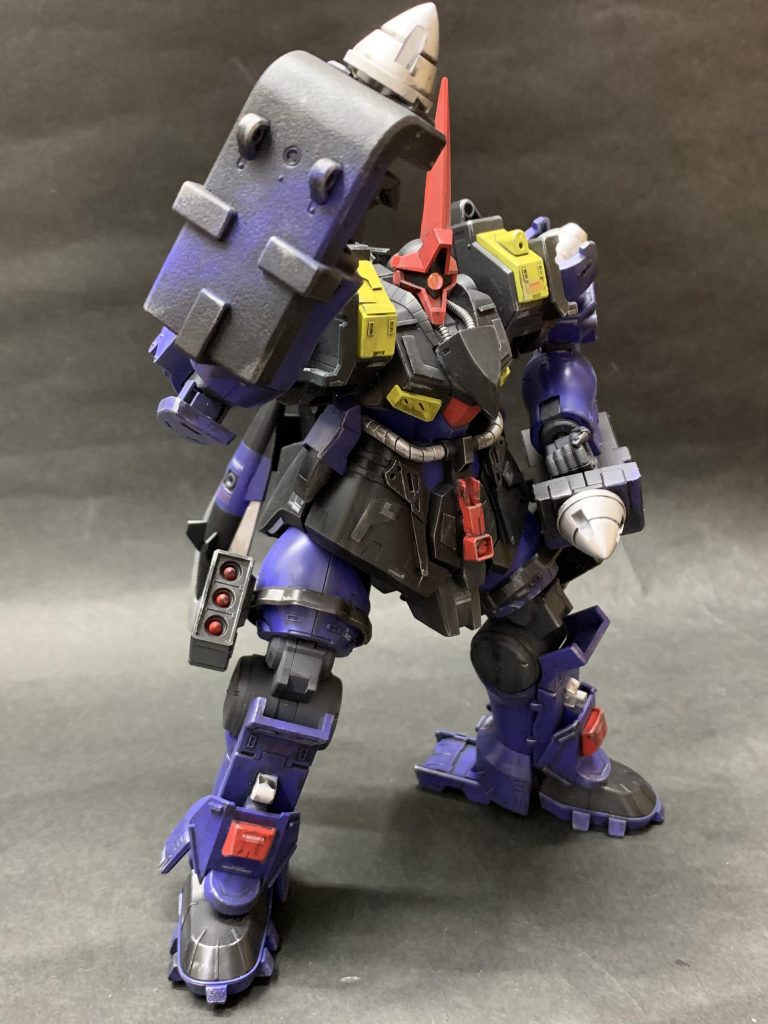 肩をパージし可動範囲向上!