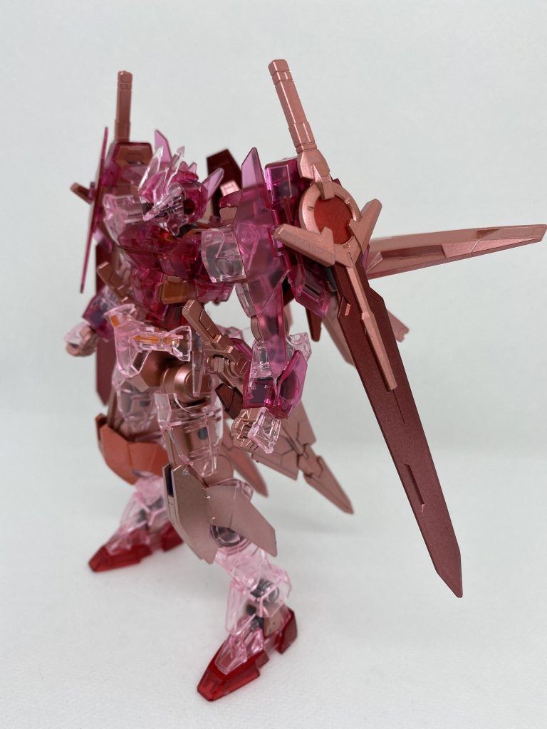 HGガンダムダブルオーダイバーエース(トランザムクリア)–2枚目/制作者:はくたく