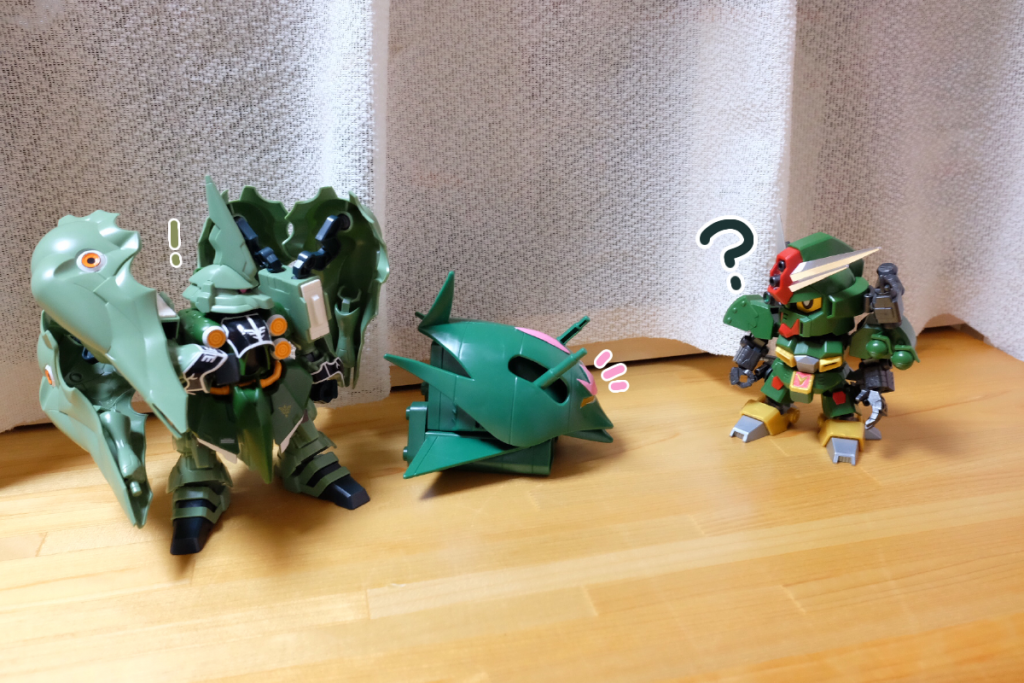 コマンド:ほー、こわいのー
クシャ:えっ…