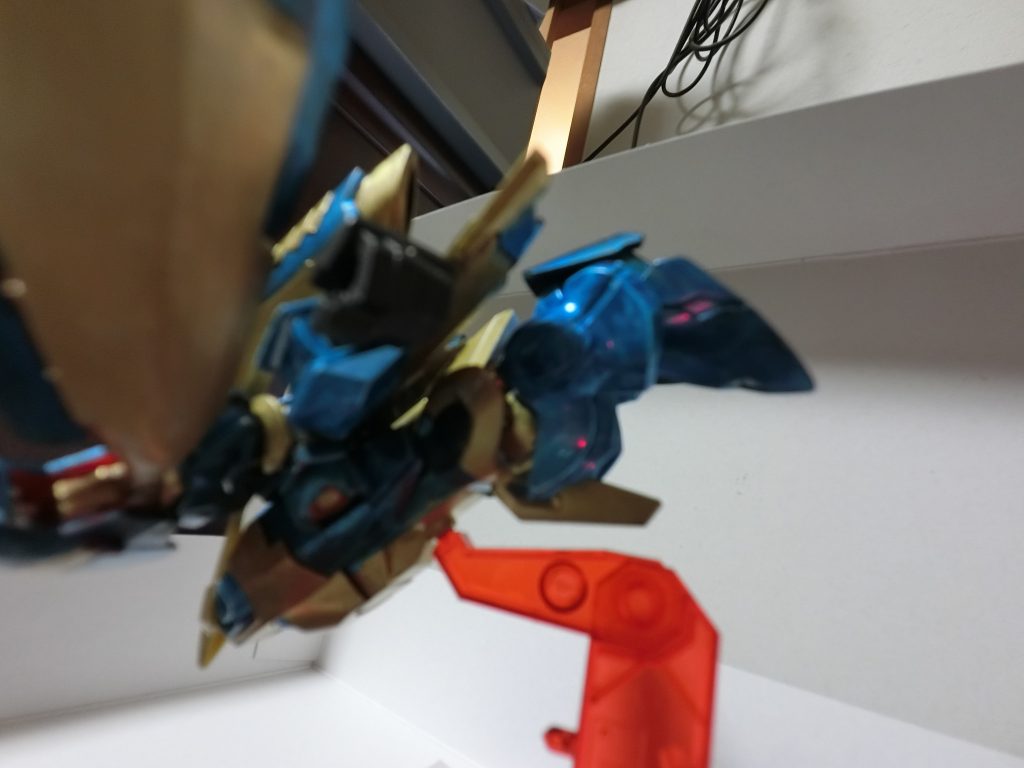 バーニングファイアモード！実は原作ゲームやってないんデスが、名前とデザインが気に入って作ったため、このモードで移動できるかどうかわからないんデスよね。