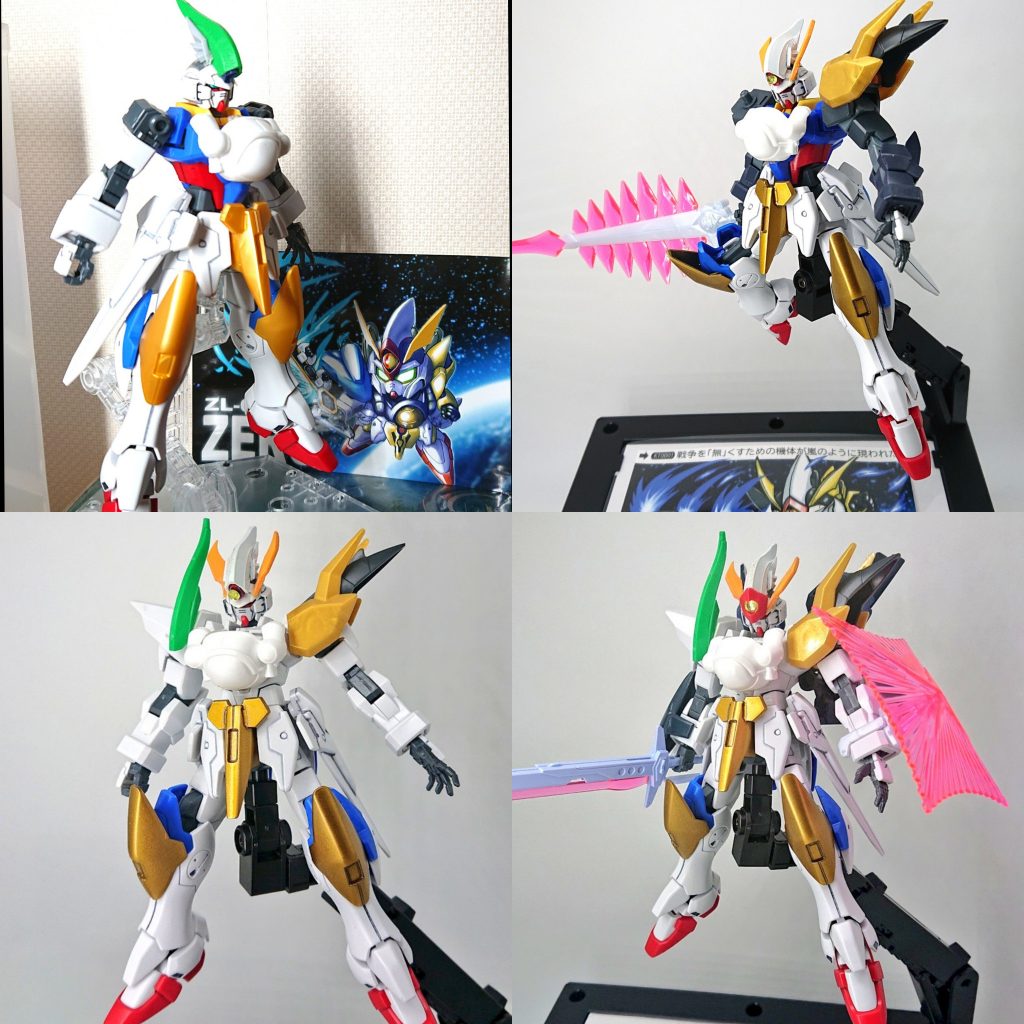 今回は上半身メインの改造となりました。
シアクアンタの武器パーツや爆心丸の胸パーツのサイズ感が良くて助かりました💦