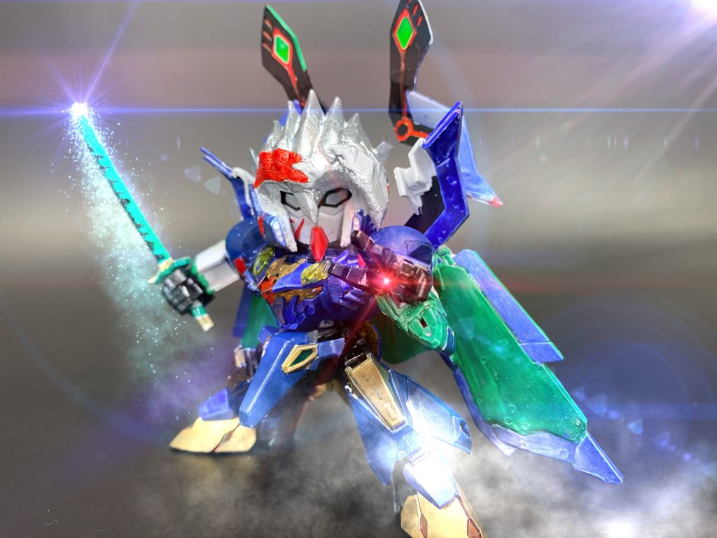 號斗丸の肩を取り付けていますので、オープンできます。