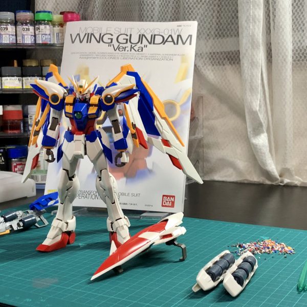 MG ウイングガンダム  ver.ka 素組み
