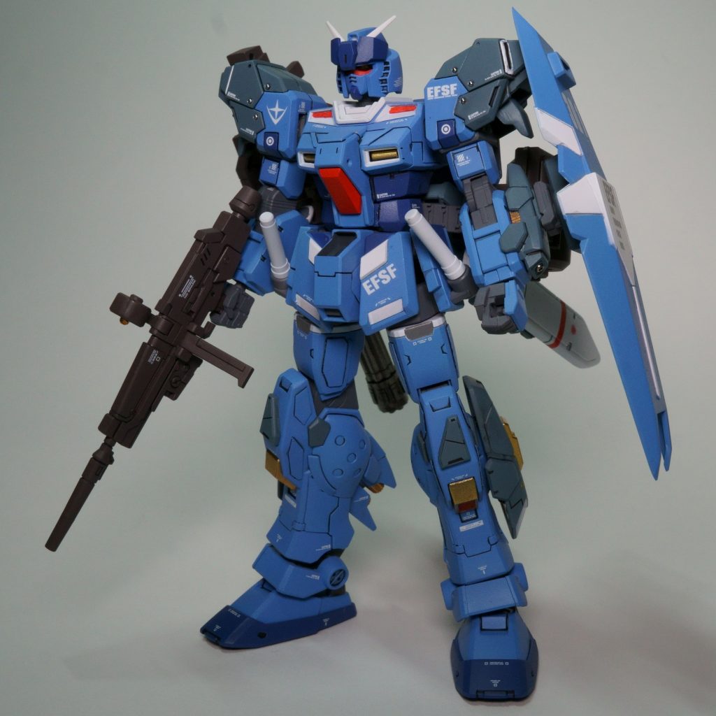 ペイルライダー空間戦装備 改 ガンダムヘッド–2枚目/制作者：@TPlamo