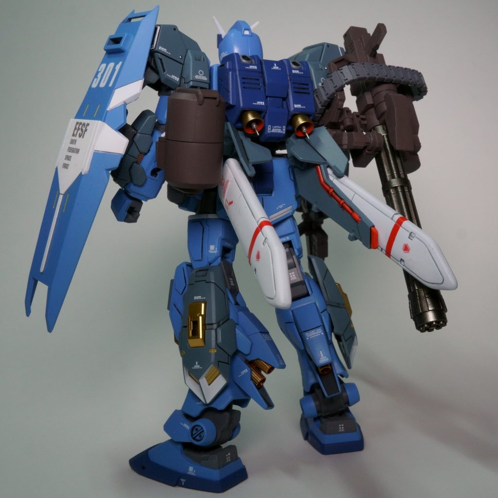 ペイルライダー空間戦装備 改 ガンダムヘッド–2枚目/制作者：@TPlamo