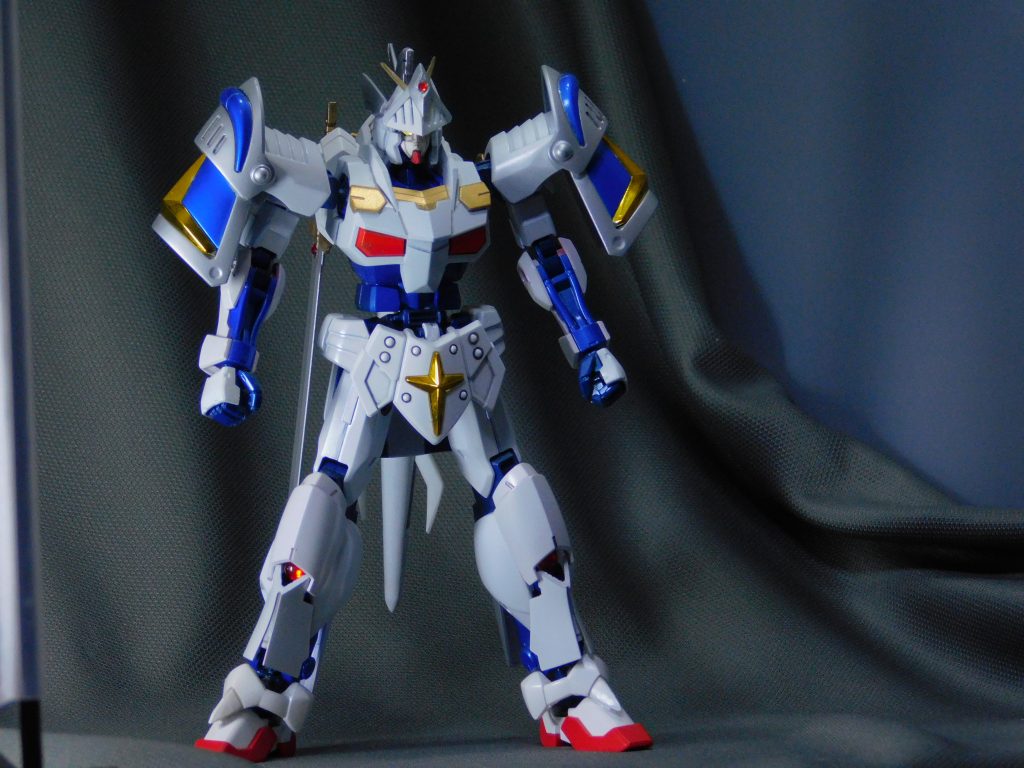 色味とかいい感じに撮れたやつ。
レジェンドBBのバーサルナイトを使用しつつ、上半身はギャンスロット下半身の芯は百万式から。
あとはまぁ、見た通りです( ´∀` )