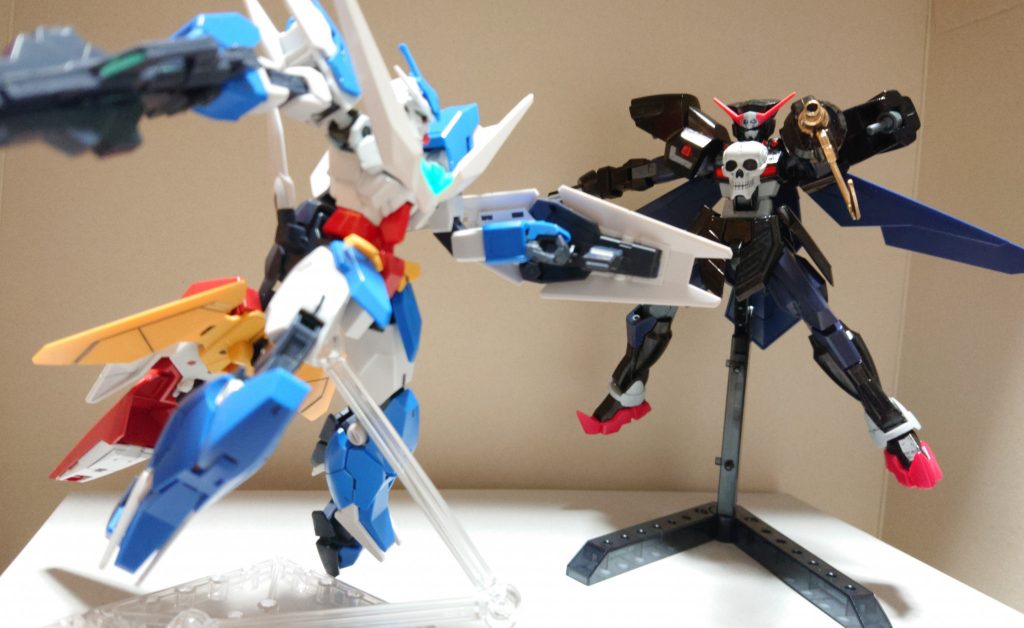 キャプテン・スカールとアース・Vの戦闘。