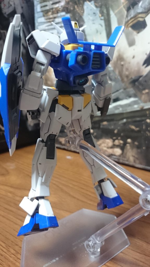 ・背面
バーニア内部はメタブルーで塗装してるっス