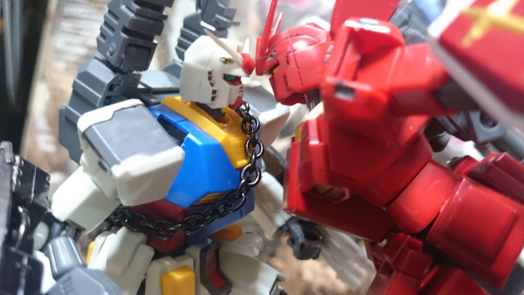 トライファイターズやソレスタルスフィア、その他多くの全国大会へ進出した少年少女たちがニールセン・ラボに集う一方……ナナハチ使いのあの男がレッドウォーリアに「SK」のイニシャルをつけていたメイジンに勝負を挑んでいた。新旧ガンプラ作品の実力者同士のガンプラバトルである！

「こんなところにも『パーフェクト使い』がいたなんてな」

「あんた、そいつにふさわしい使い手かい？」

「なんだ君は！？ここはメイジンの私有地だぞ！勝手に入――…」

「やめろアラン！」

「(この男…！)あなたが試してくれるのかな？」

「私が『パーフェクトガンダムIII(レッドウォーリア)』にふさわしいかどうか！」

「もちろんさ、そのためにオレは」

「ここにいる！」

《BATTLE RESTART!!》