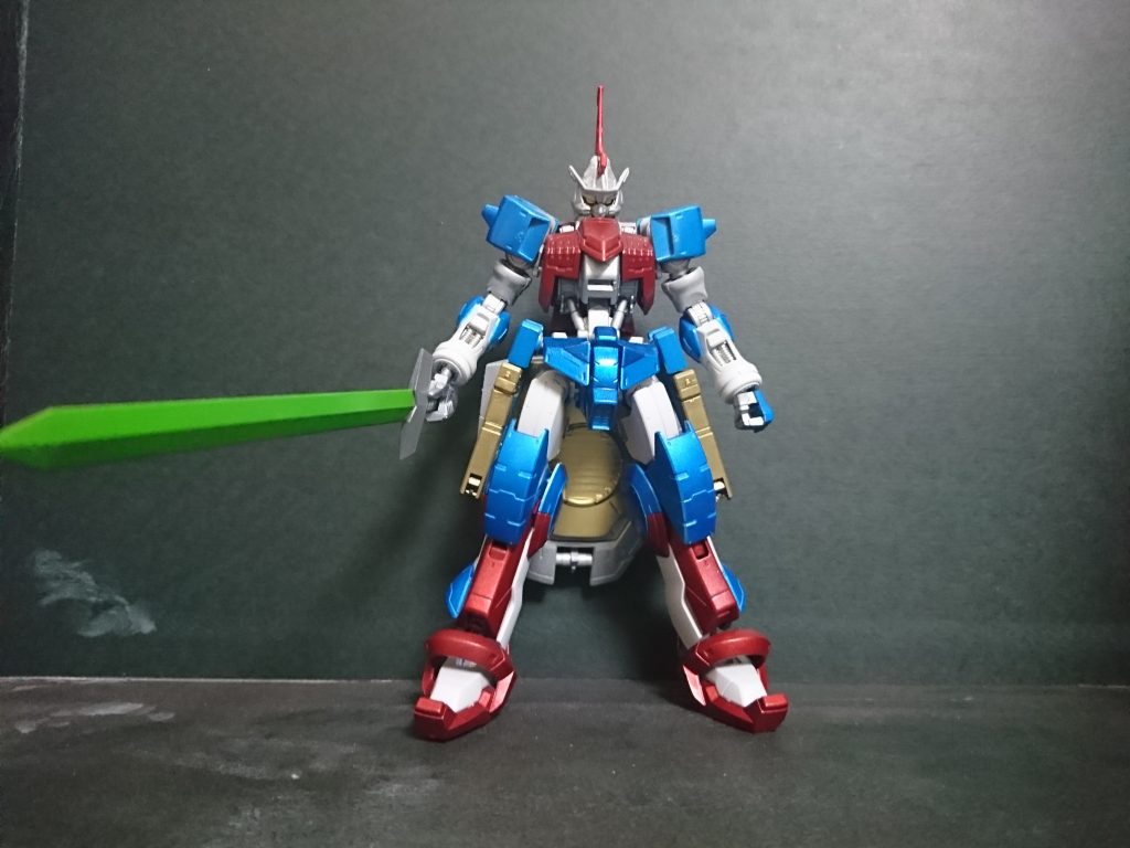 全身図 トリコロールはヒロイック感増しますね！